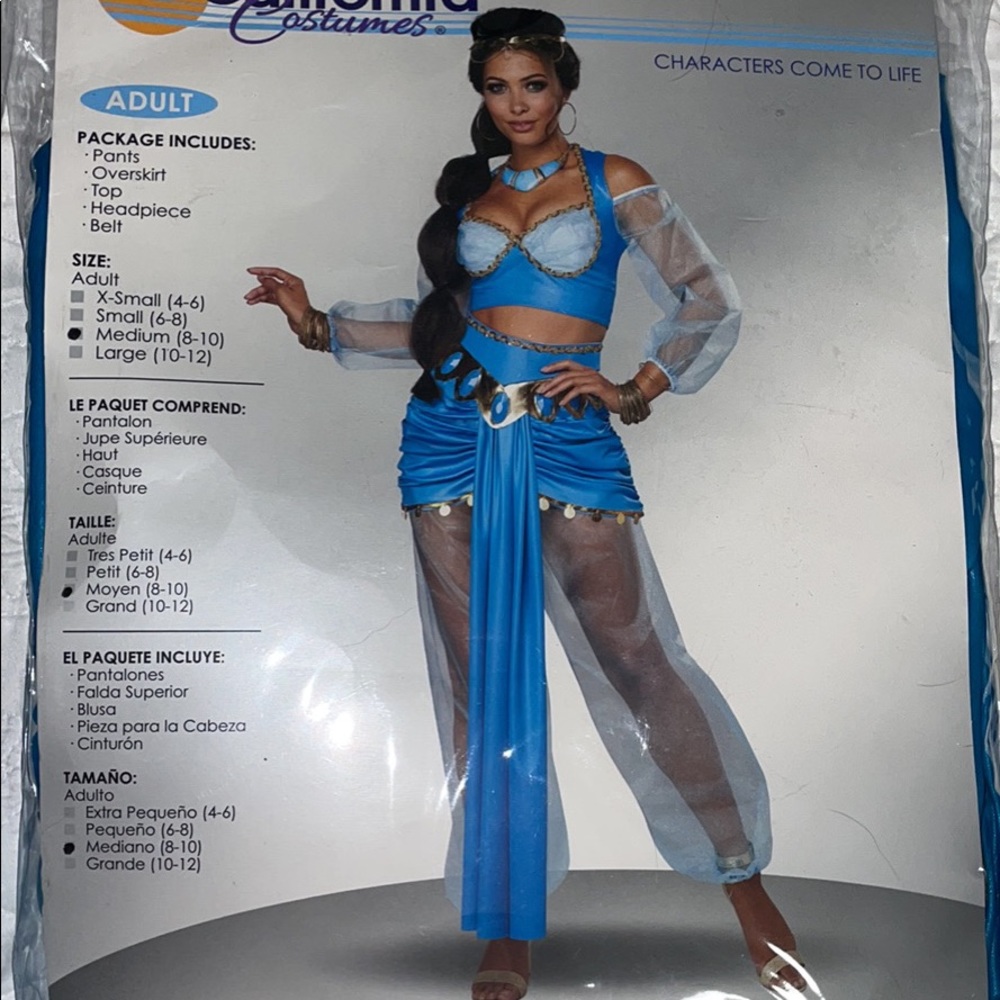 Arabian Princess costumes